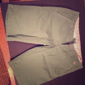 Abercrombie shorts.