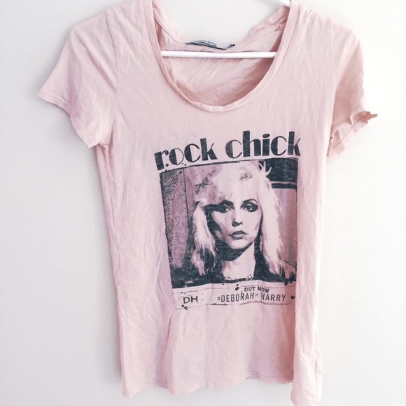 Vintage Orange Blondie T Shirt