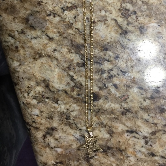 OES pendant and necklace.