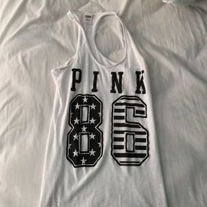 Pink Racerback tank top