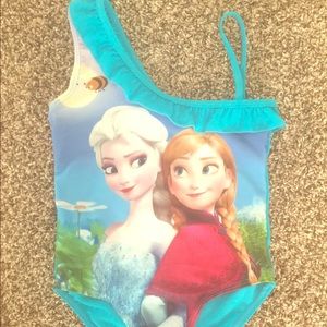 Little girls Frozen Bathing Suit