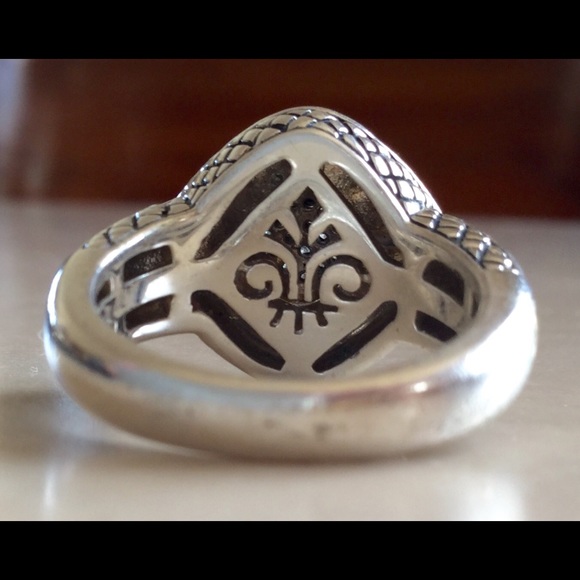 Andrea Candella Sterling Ring, 18K Gold, Diamonds - Picture 3 of 3