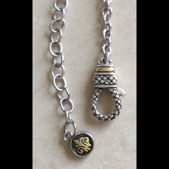 Andrea Candella Necklace 18K Gold & Pave Diamonds - Picture 3 of 4