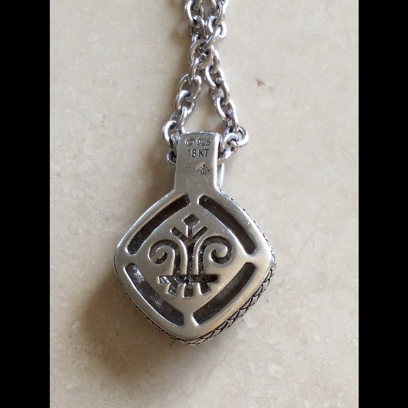 Andrea Candella Necklace 18K Gold & Pave Diamonds - Picture 4 of 4