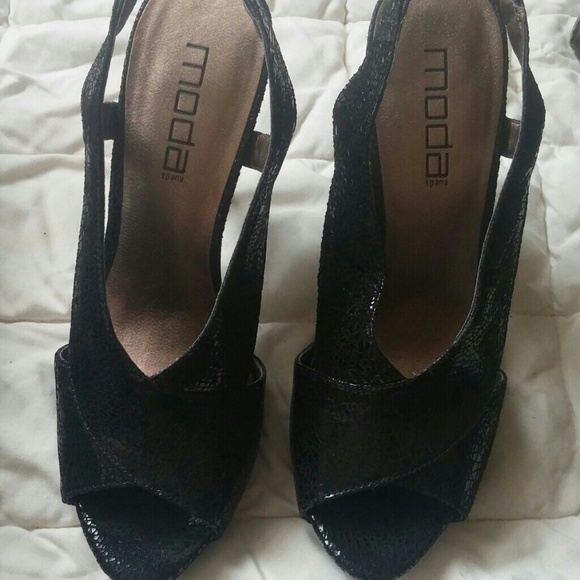 Black dress heels