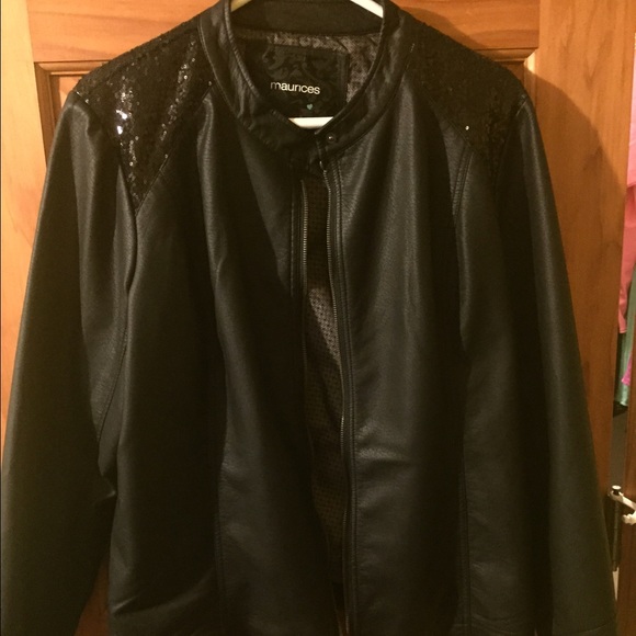 Faux Leather Jacket
