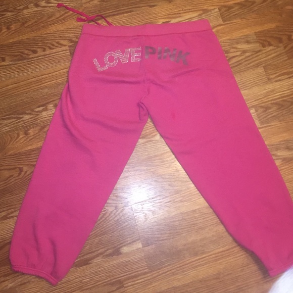 VS pink bling pants