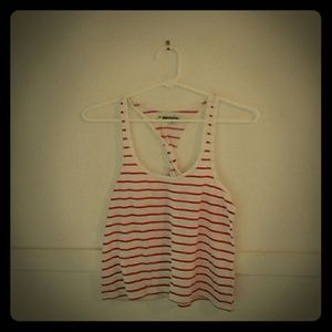 Twist racer-back tank