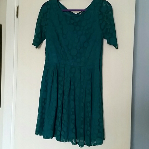 Green Dress perfect for Spring