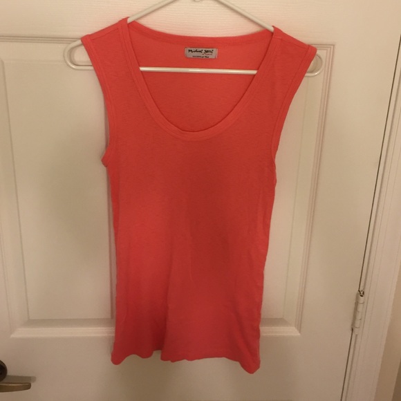 Pink Michael stars long tank