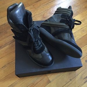 Monika Chiang Artemys Haircalf Wedge Sneaker