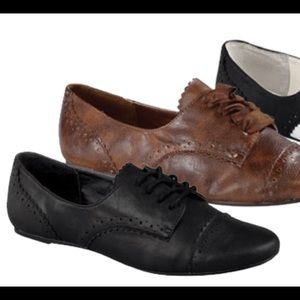 Not Rated Black Oxfords