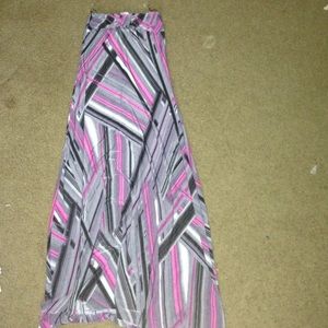 A Strapless Sundress