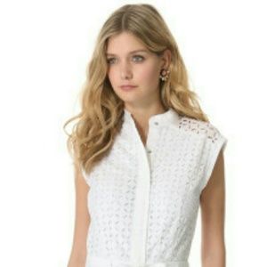 White Eyelet Romper from Catherine Malandrino