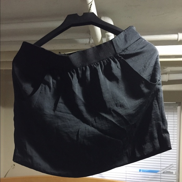 Black Loft Mini Skirt