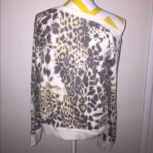 Victoria's Secret leopard print sweatshirt