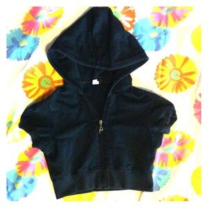 Crop top hoodie