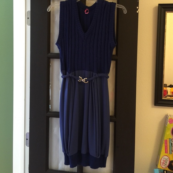 Recycled fabric dress