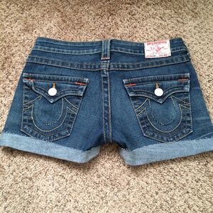True Religion Jean Shorts