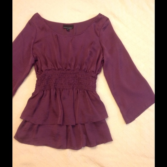 Beautiful plum/purple top