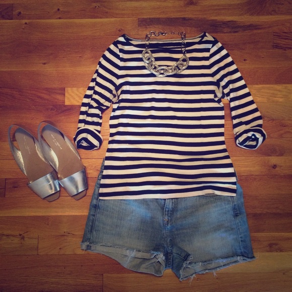 Banana Republic striped tee