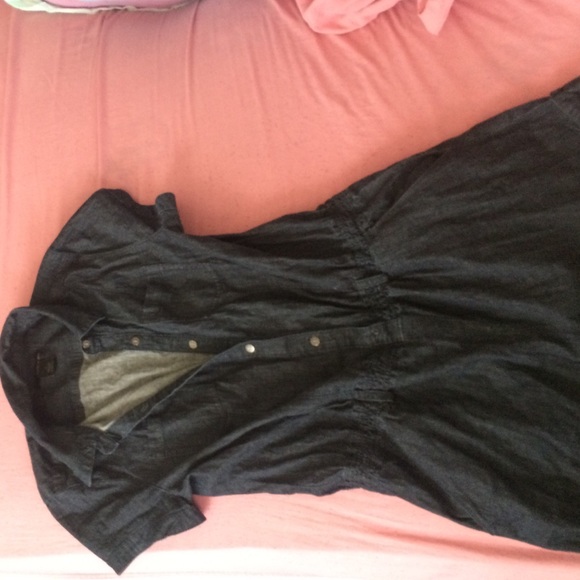 Dark denim Calvin Klein romper never worn