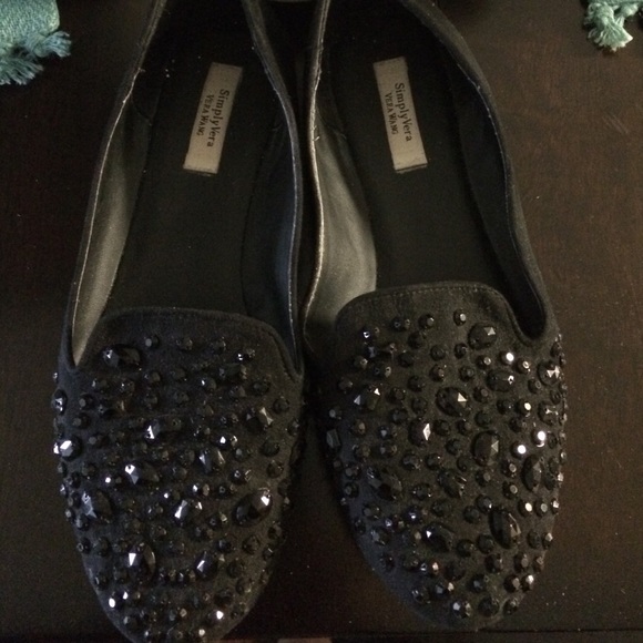 Black Vera wang flats