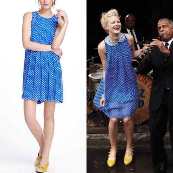 Anthropologie Flocked Speckle Dress