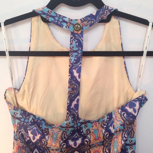 Three of Something Printed / Embroidered Dress - Picture 4 of 4