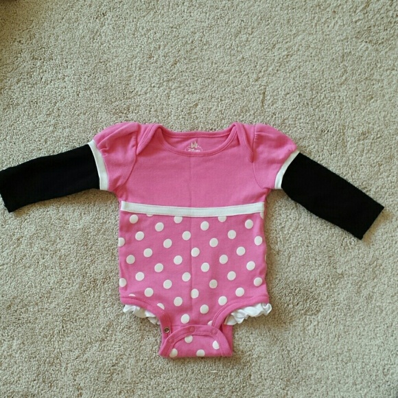 Disney Minnie Mouse onesie for baby girl