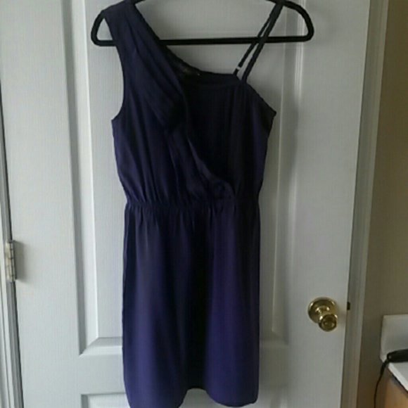 Charlie Jade Purple Silk Dress