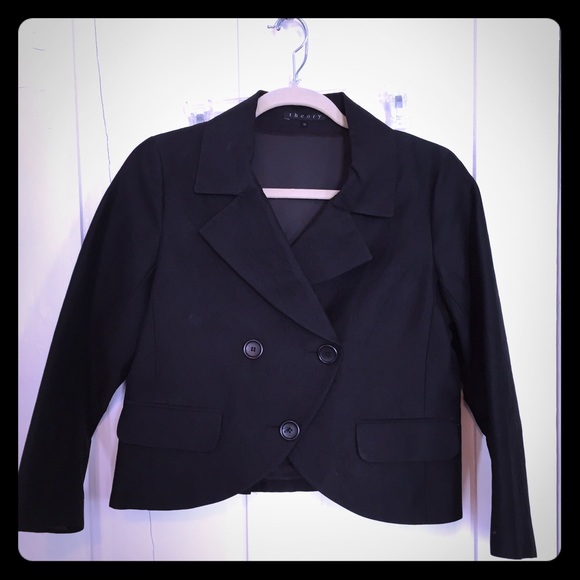 Theory Black Jacket Blazer
