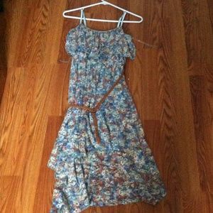 Cute flower print dress