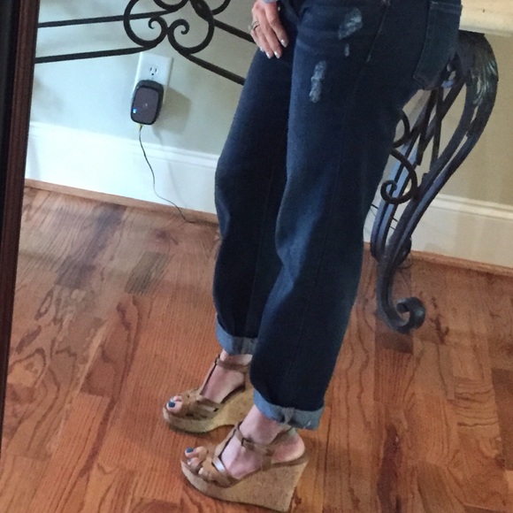 Free people cropped dark jeans size 25 new - Picture 4 of 4