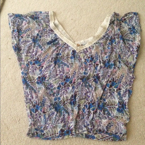 Free people floral top