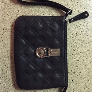 Audrey Brooke Leather wristlet