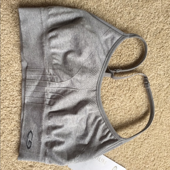 Heather Gray Sports Bra