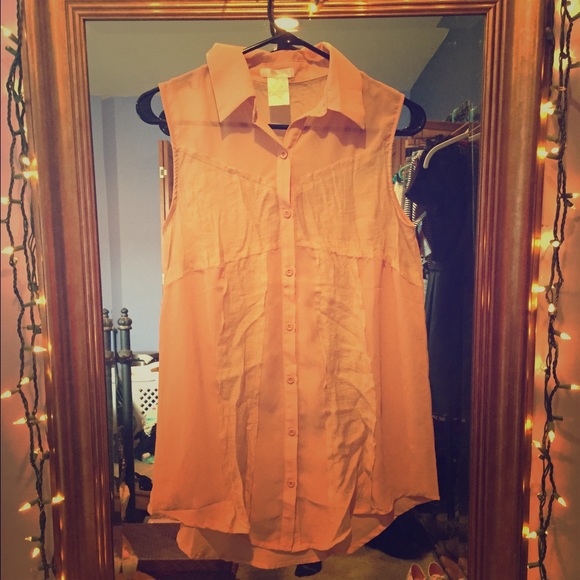 Coral tunic