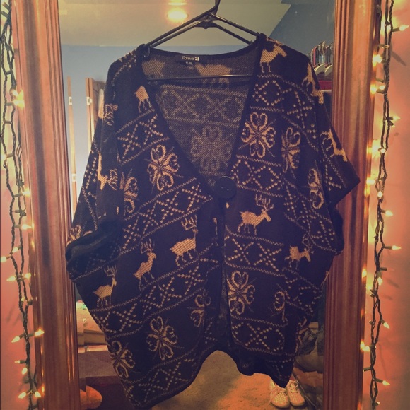 Cardigan/poncho