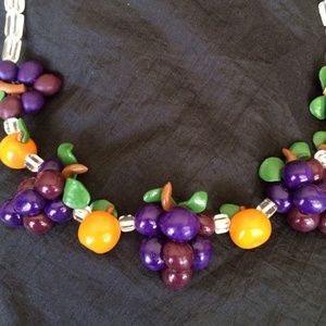 Carmen Miranda Necklace and Earring Set