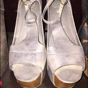 Jeffrey Campbell foxy - grey size 7