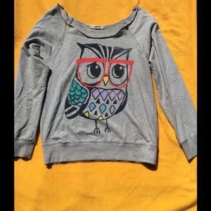 Forever21  owl sweater