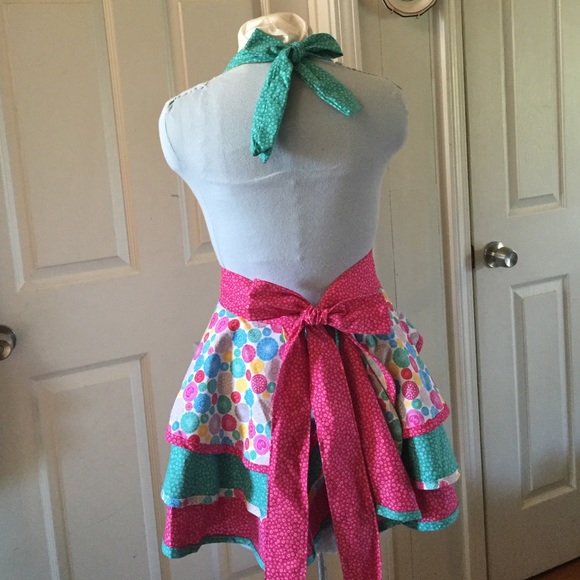 Colorful Retro Apron - Picture 4 of 4