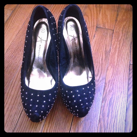 Studded heels