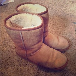 Worn in uggs