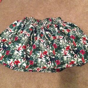 Tropical miniskirt