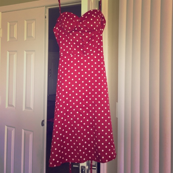 Red dress