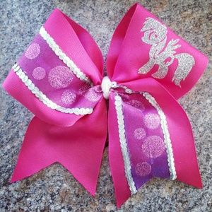Price cutMade to order My little pony cheer bow!!!