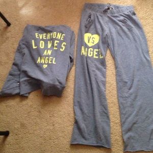 Victoria Secret sweat outfit