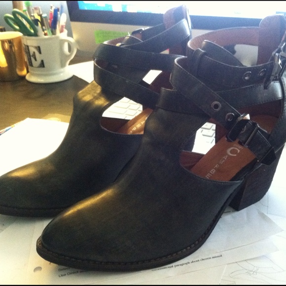 Jeffrey Campbell Boots - Jeffrey Campbell Everwell Buckle Leather Boot